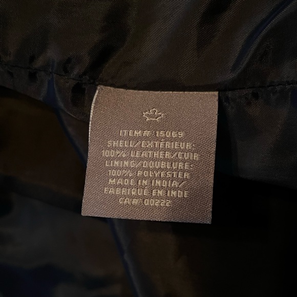 Genuine Leather Moto Jacket - Picture 3 of 4